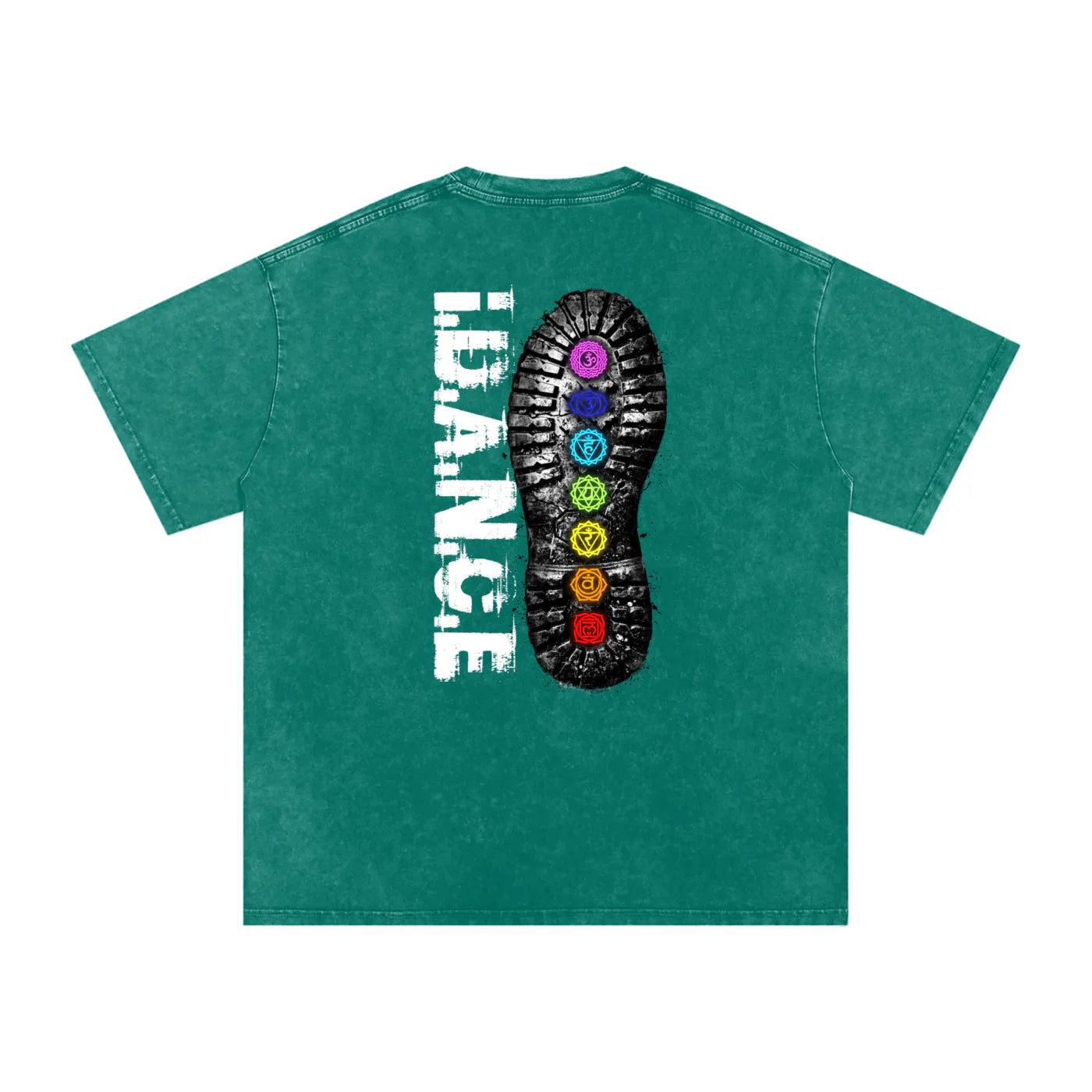 iDANCE snow washed oversized T-shirt (Pre order)