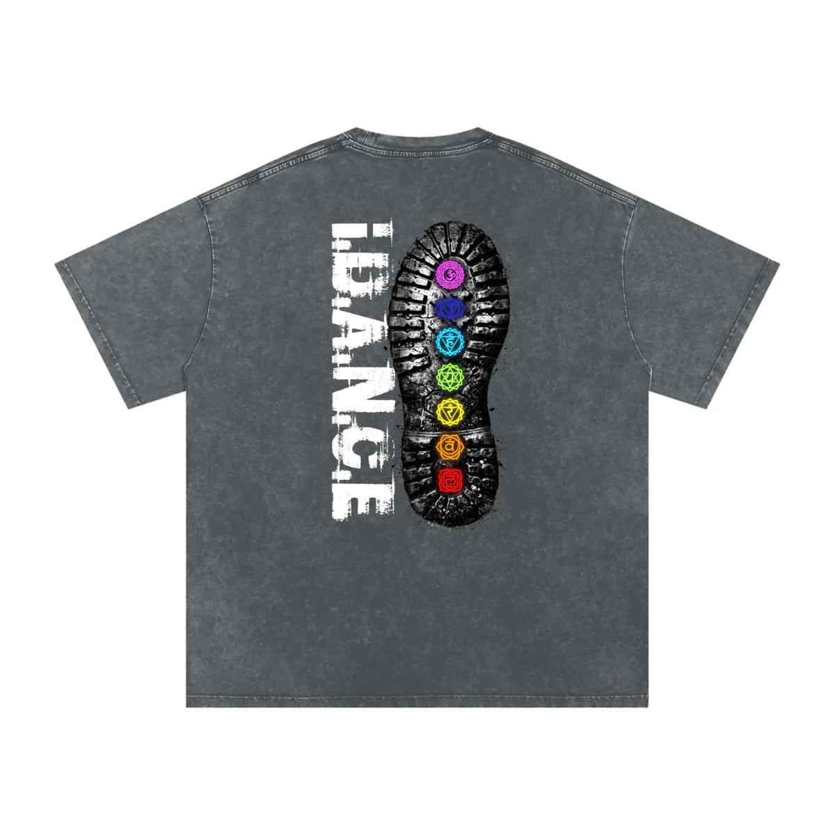 iDANCE snow washed oversized T-shirt (Pre Order)