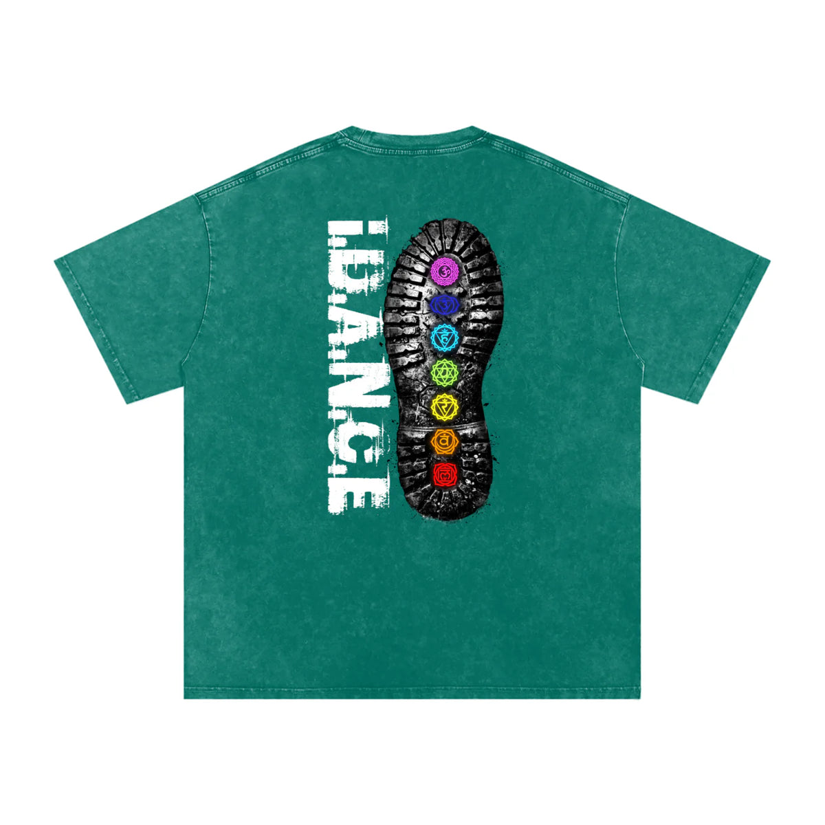 iDANCE snow washed oversized T-shirt (Pre order)