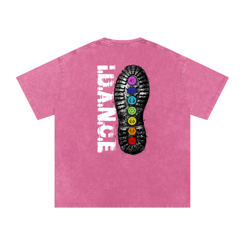 iDANCE snow washed oversized T-shirt (Pre order)
